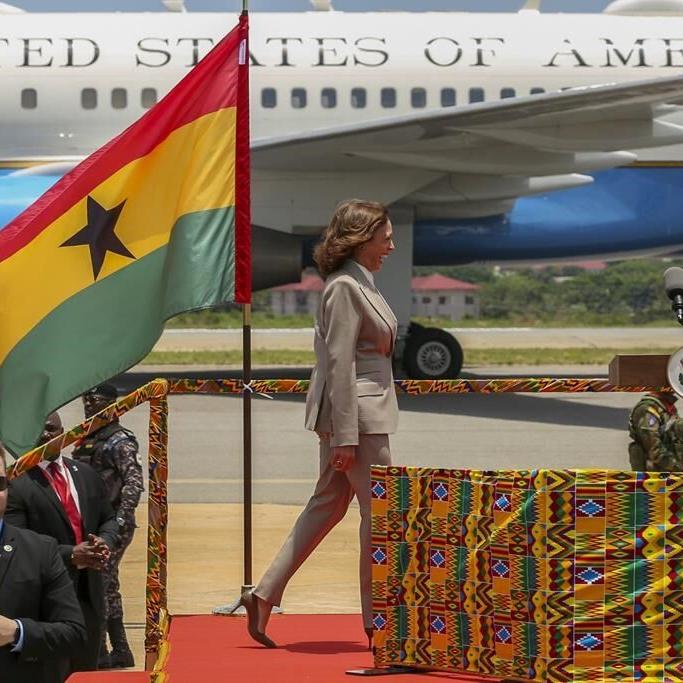 Harris pledges aid to Ghana amid security, economic concerns